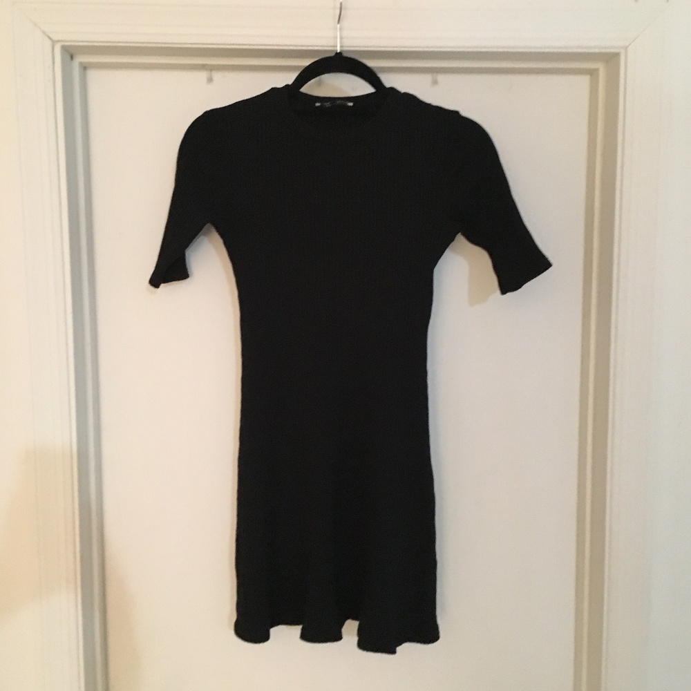 Classy black short sleeves dress LAST CALL YOU HAV